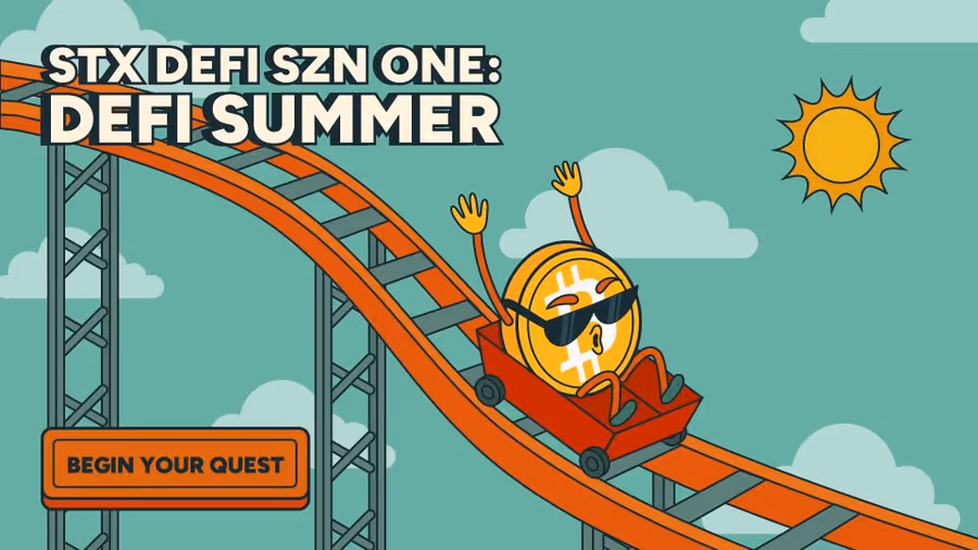 In partnership with  @zealy_io , earn from a 50,000 STX reward pool by completing on-chain Bitcoin DeFi quests.