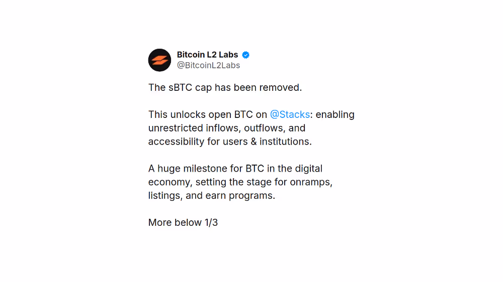 Bitcoin L2 Labs on X