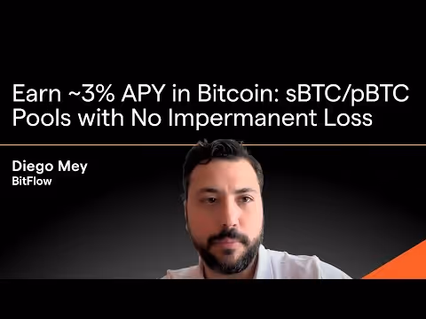 Earn Bitcoin Yield in Pools with No Impermanent Loss