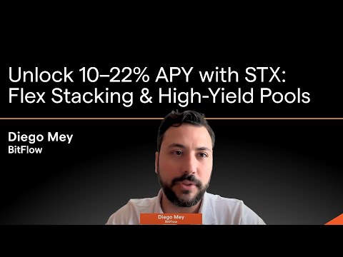 Unlock Up to 20% APY with STX Flex Stacking & High Yield Pools