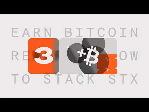 Earn Bitcoin Rewards: How Stacking your STX Works (Step-by-Step)