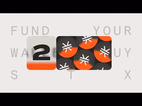 How to Buy STX & Fund Your Bitcoin L2 Wallet