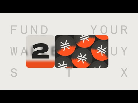 How to Buy STX & Fund Your Bitcoin L2 Wallet