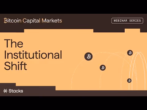 Bitcoin Capital Markets: Institutional Shift