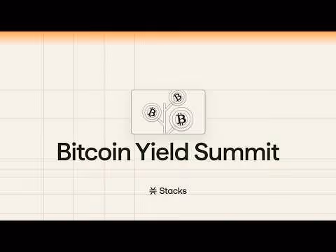 Bitcoin Yield Summit
