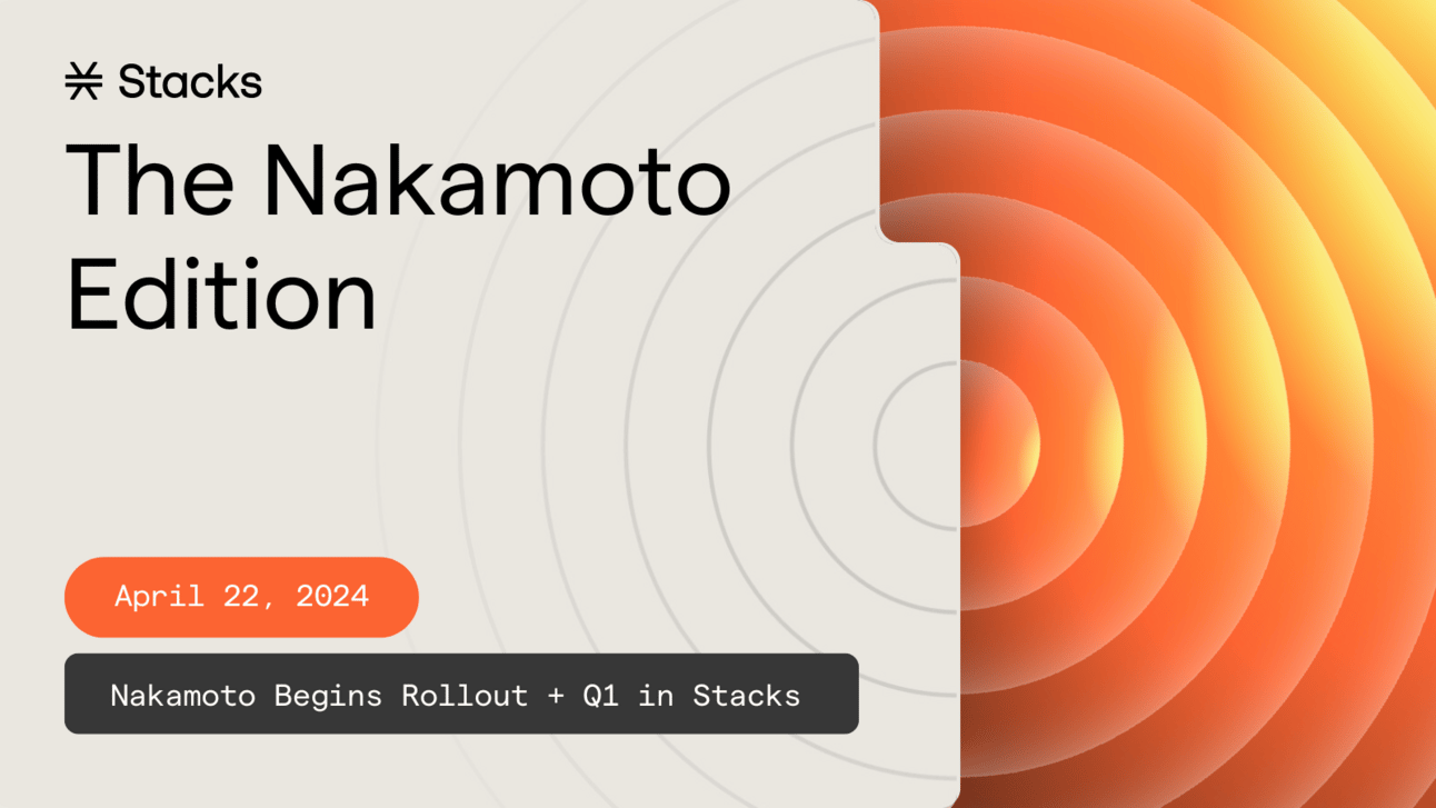 Q1 2024: It's the Nakamoto Edition