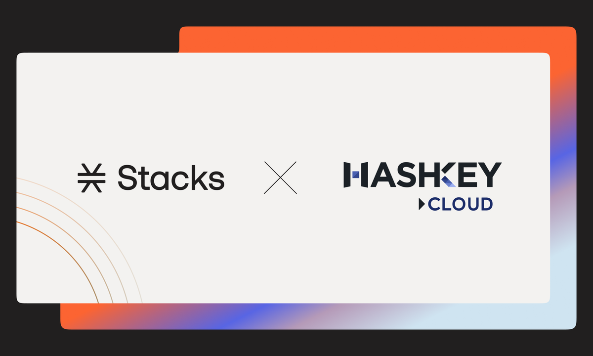 Asia's No. 1 Staking Provider HashKey Joins Bitcoin Staking on Stacks