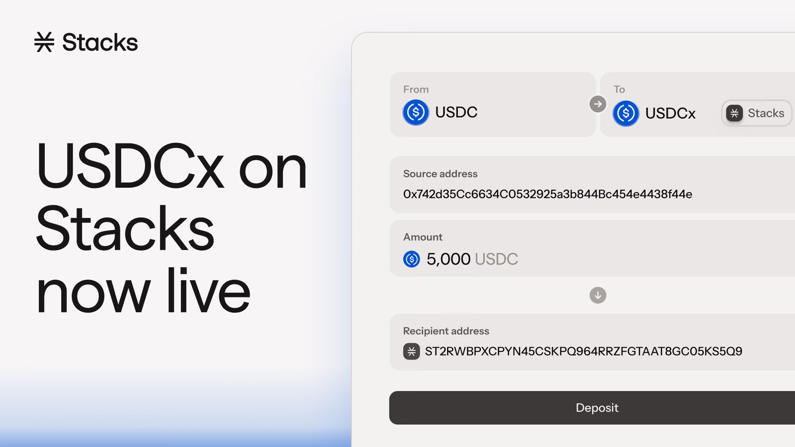 USDCx Launches on Stacks: Bitcoin Gets Its Top Tier Stablecoin