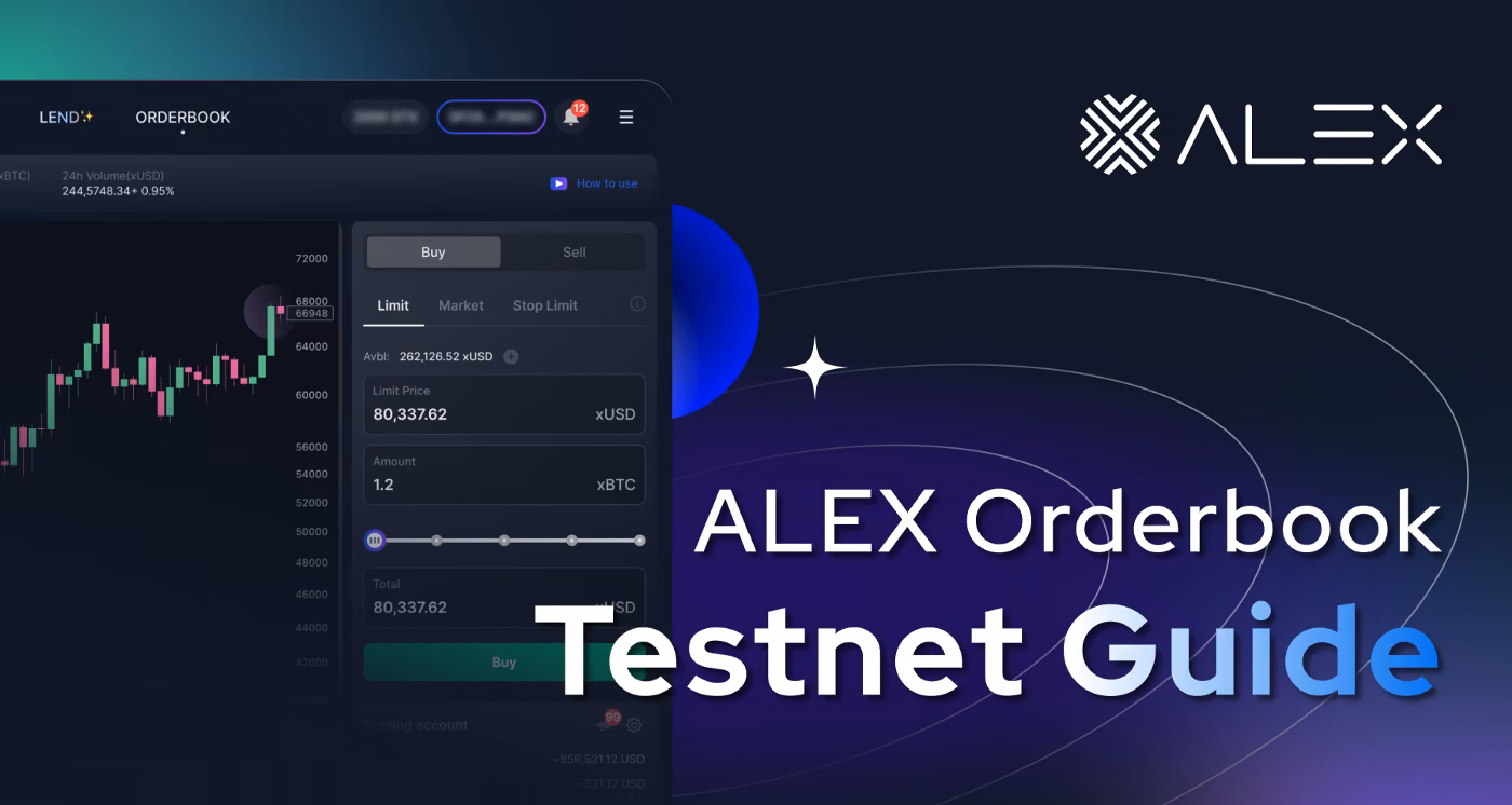 ALEX2 Orderbook: Testnet Guide
