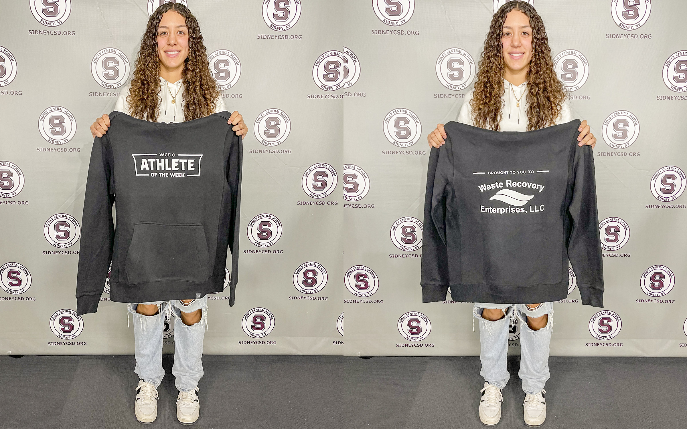 action shot of girl spiking volleyball