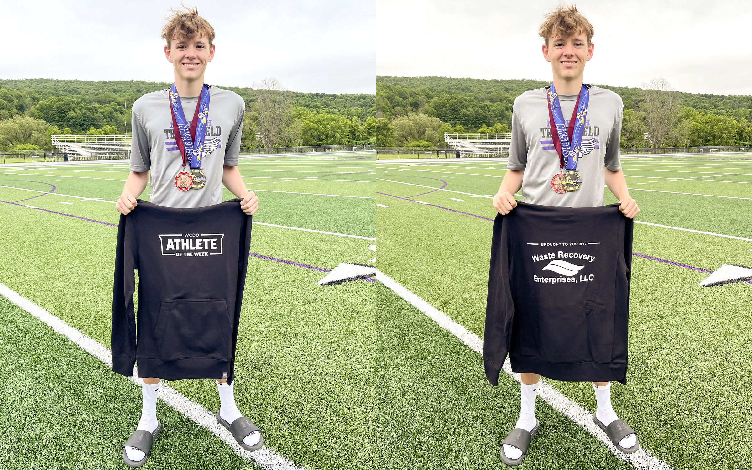 action shot of girl spiking volleyball