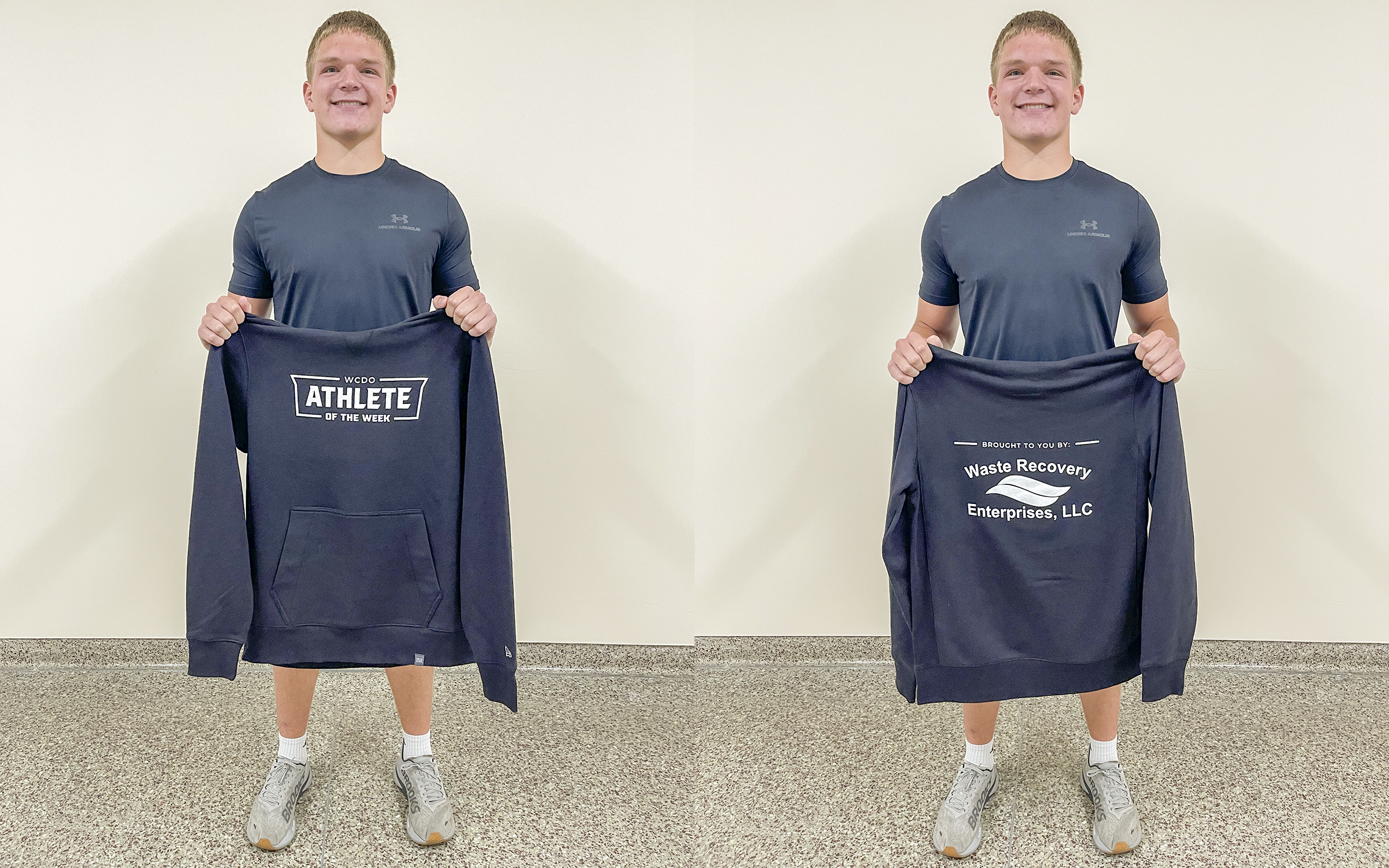 action shot of girl spiking volleyball