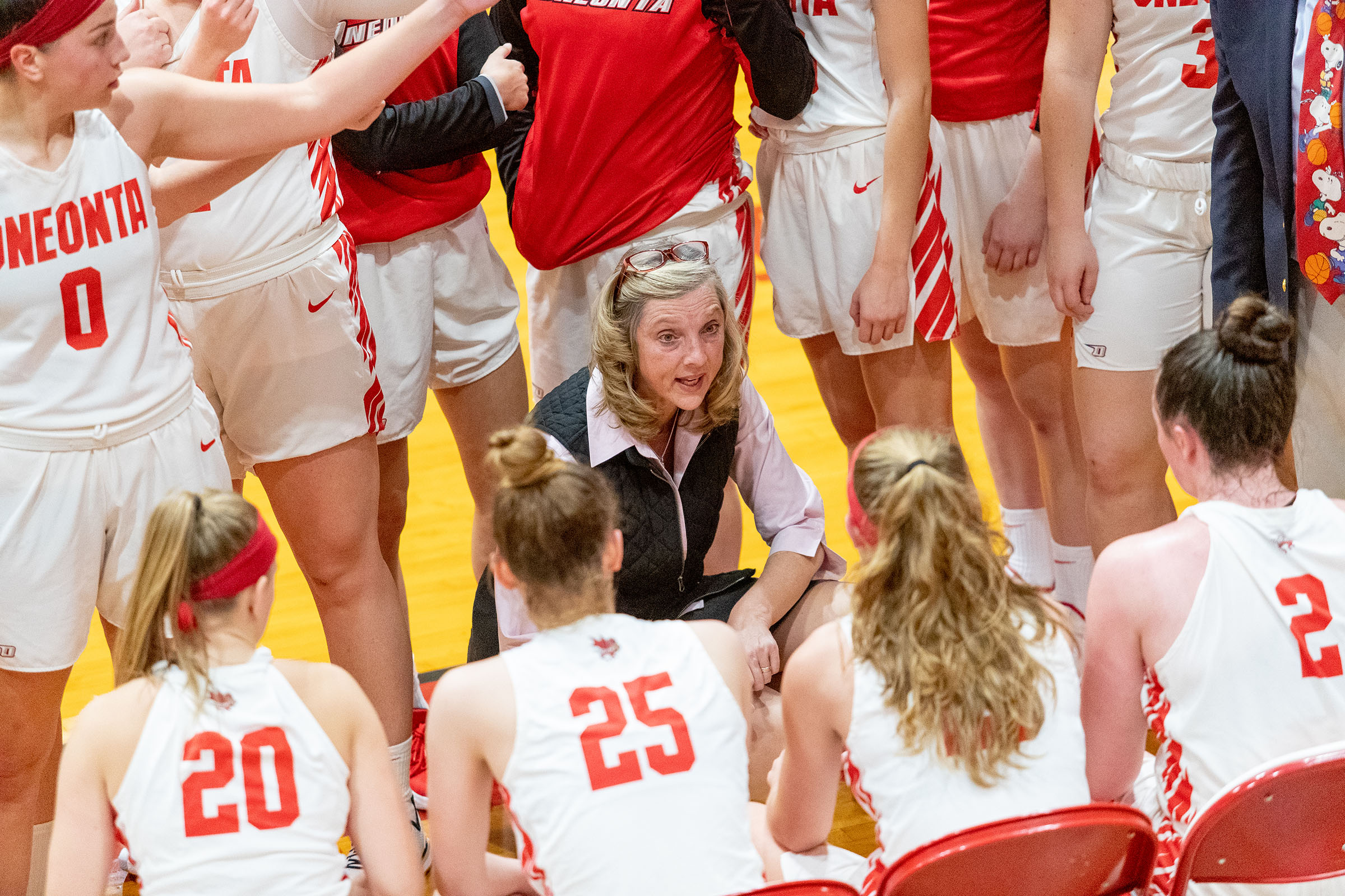 action shot of girl spiking volleyball