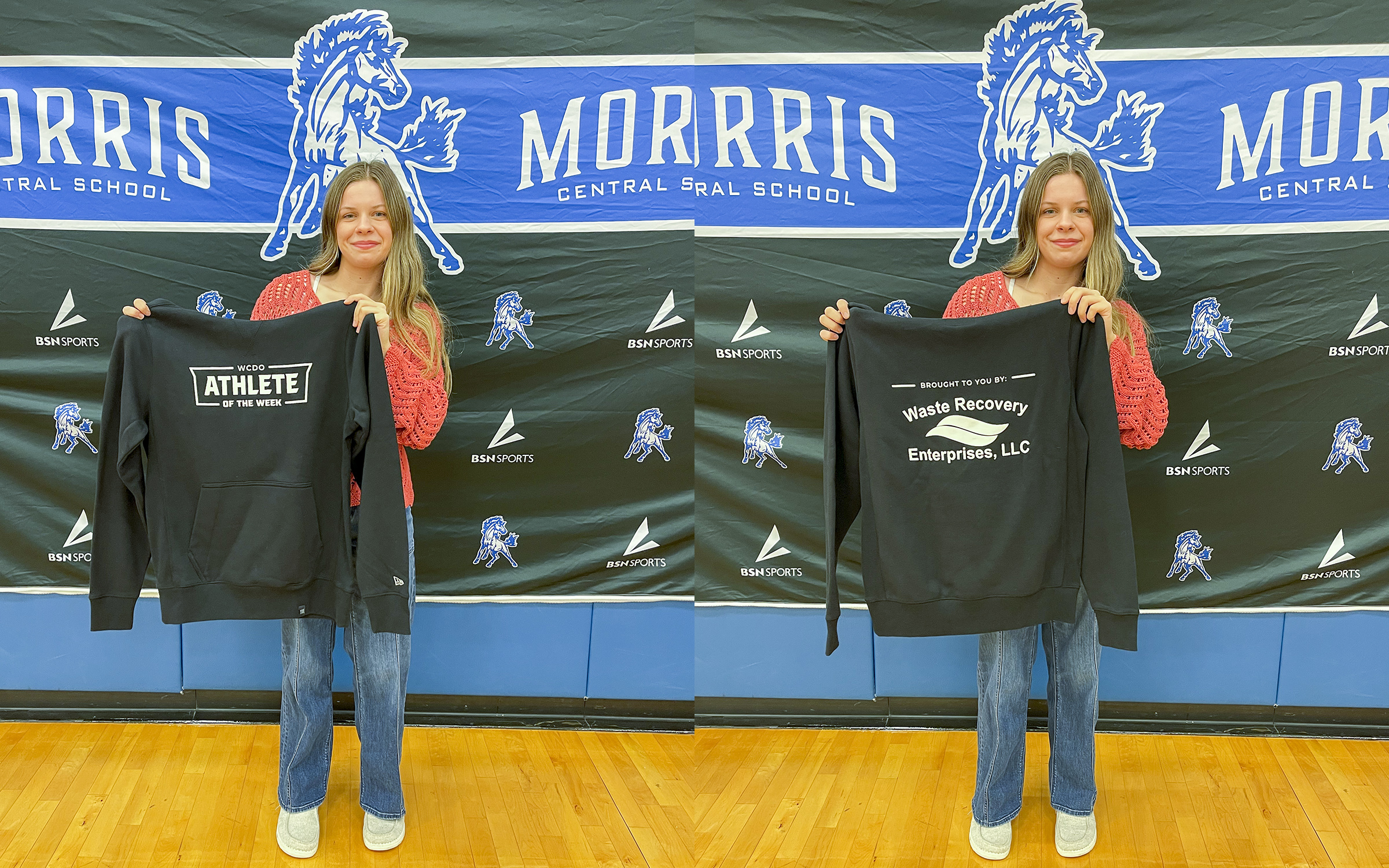 action shot of girl spiking volleyball
