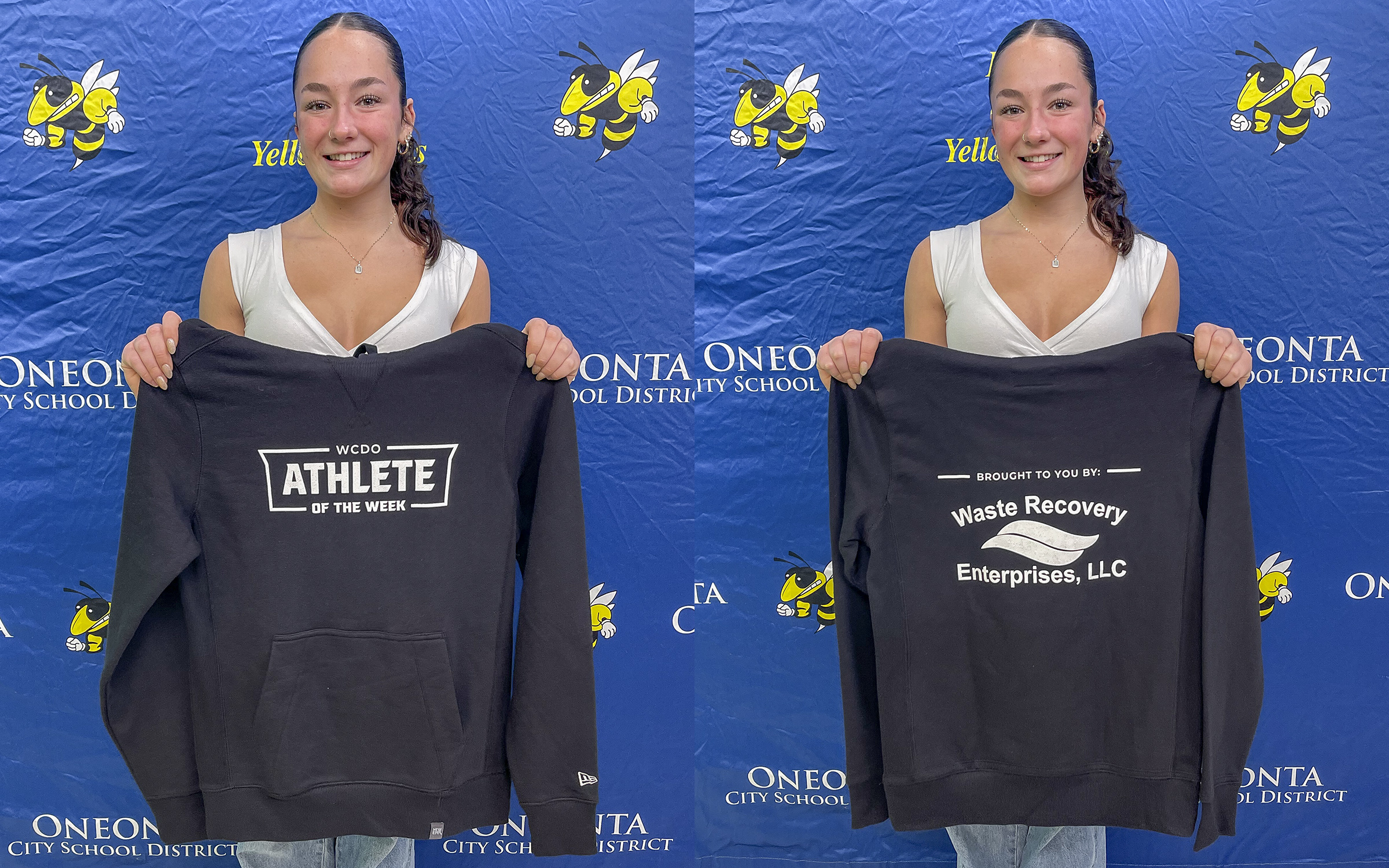 action shot of girl spiking volleyball