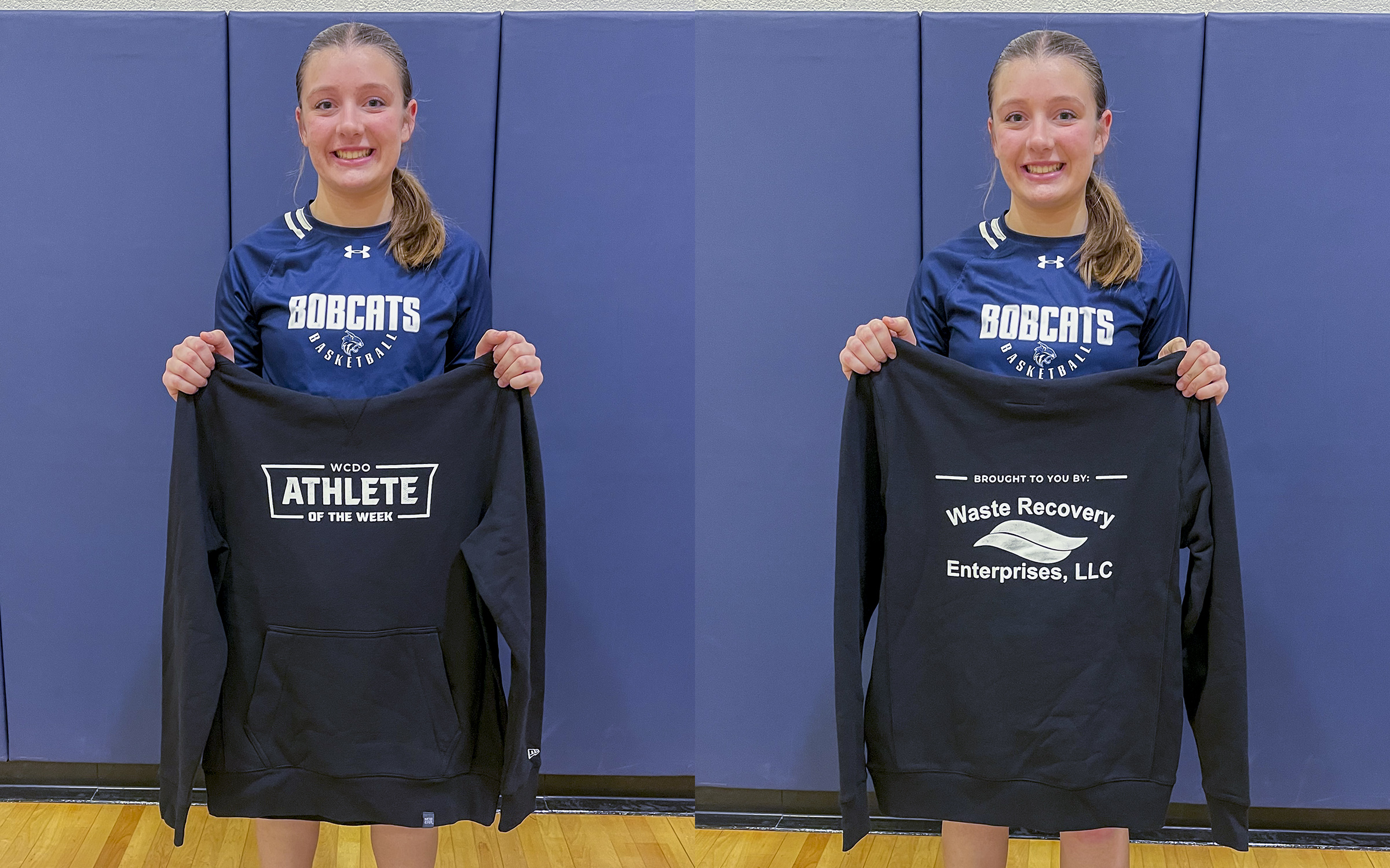 action shot of girl spiking volleyball