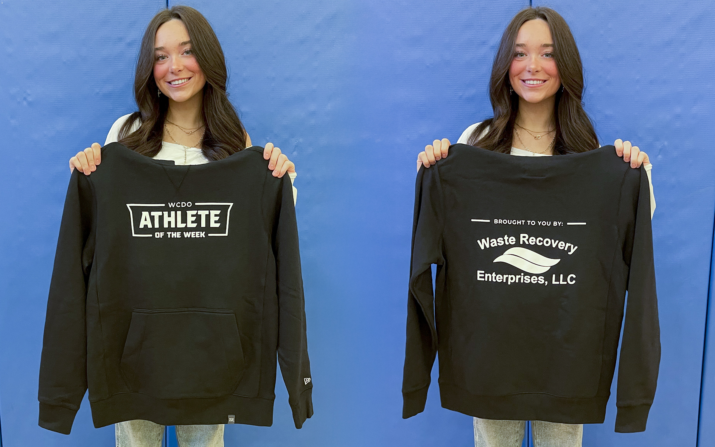 action shot of girl spiking volleyball