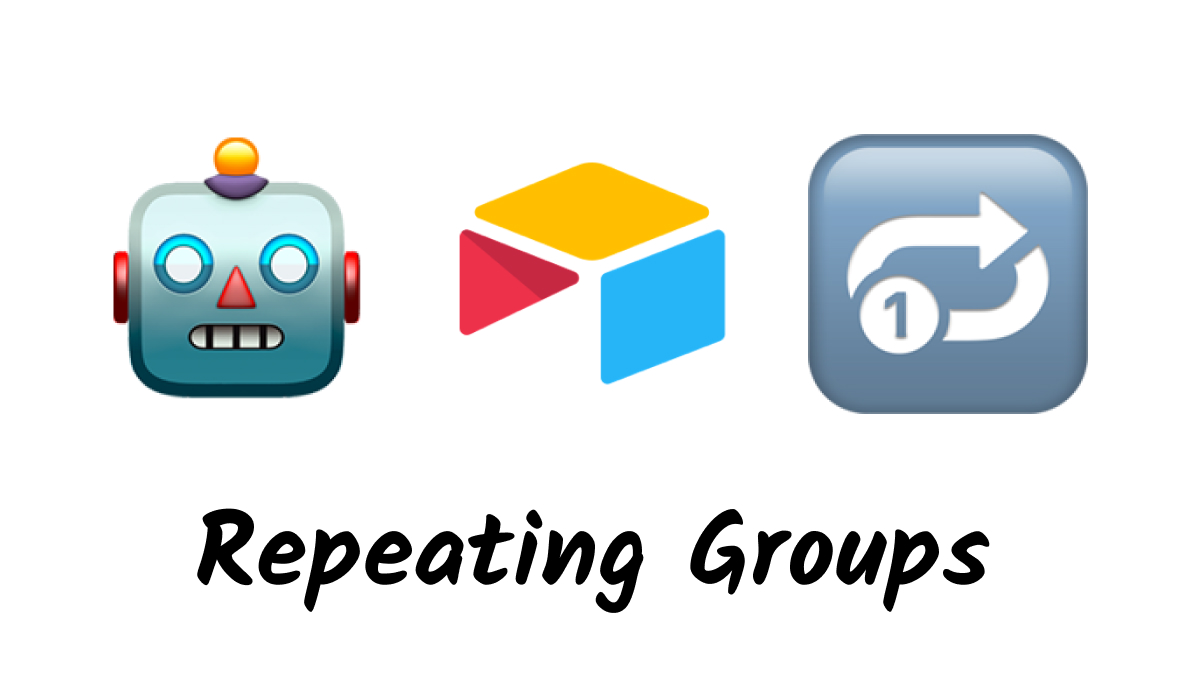 Loop Through Datasets in Airtable with “Repeating Groups”