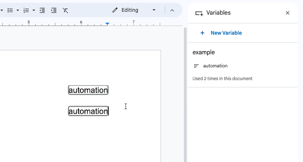 All instances of a variable updating to show the same value