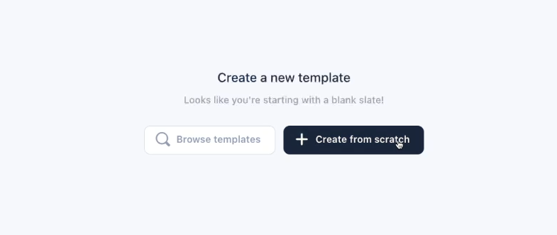 Creating a template from scratch in Abyssale