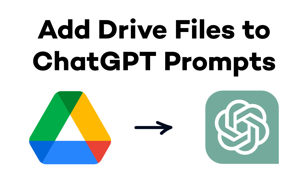 Connect ChatGPT to Google Drive with this new Update