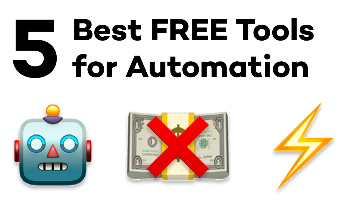 The 5 Best Free Automation Apps