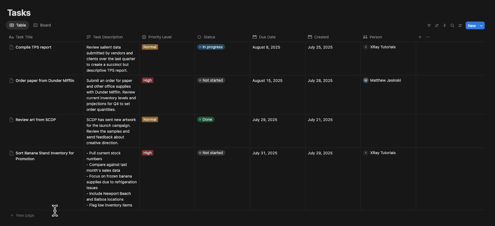 Check Notion to see your new task