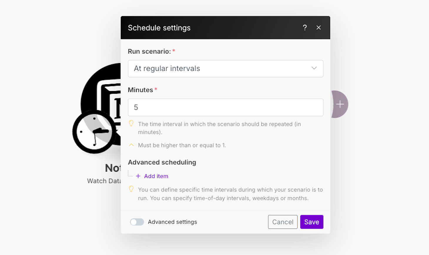 A polling trigger for Notion in Make