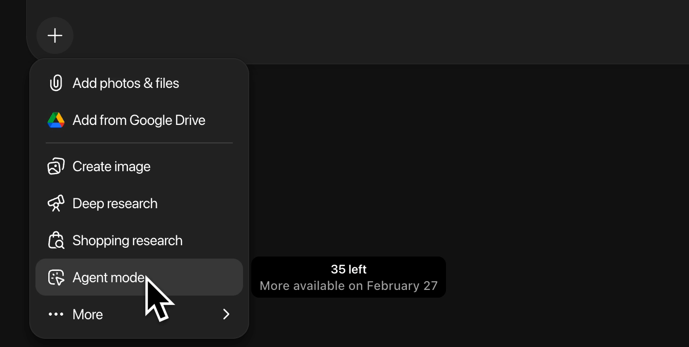 Agent mode monthly rate limits