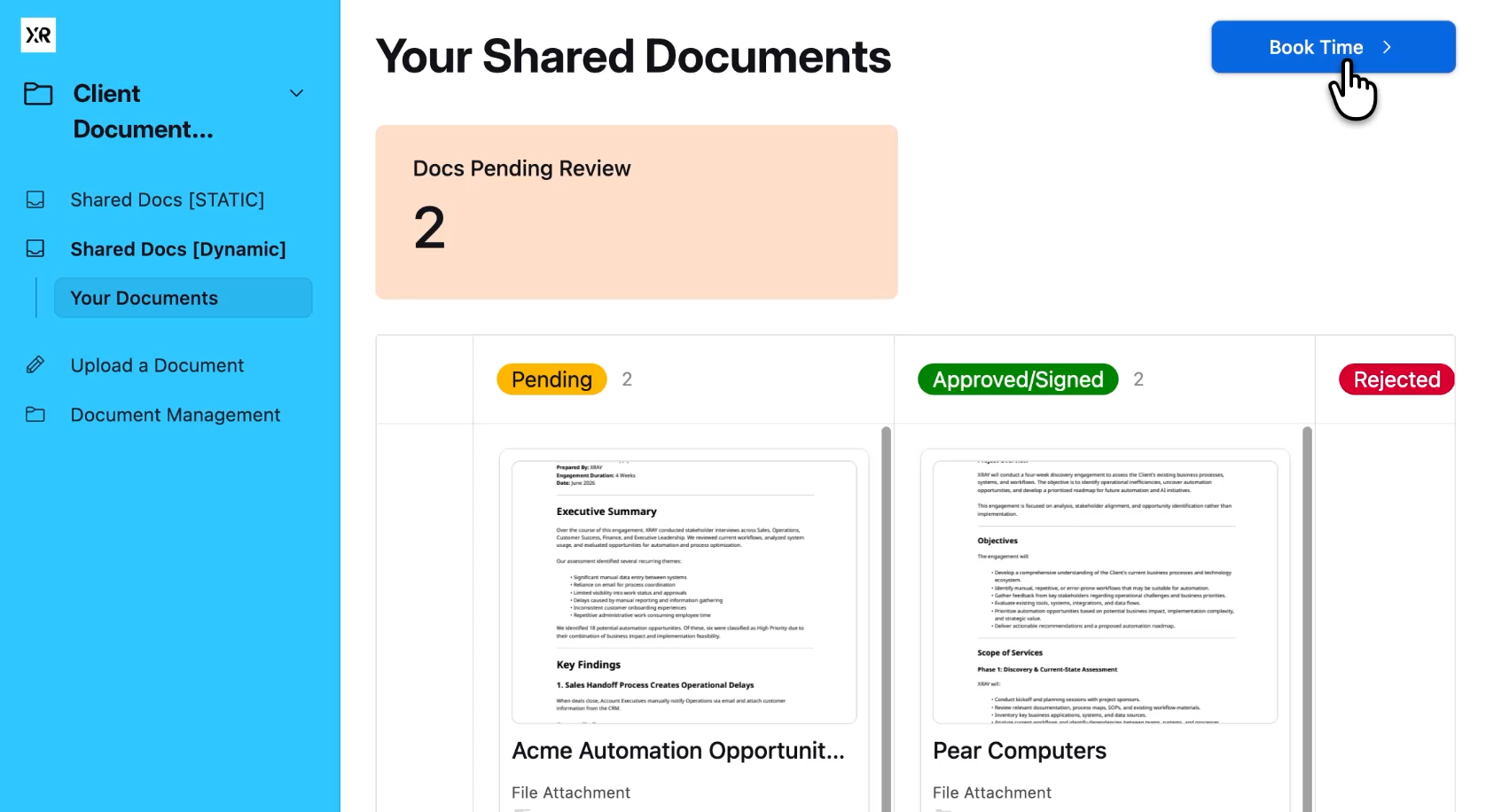Dynamic filters let you manage a single portal for all users