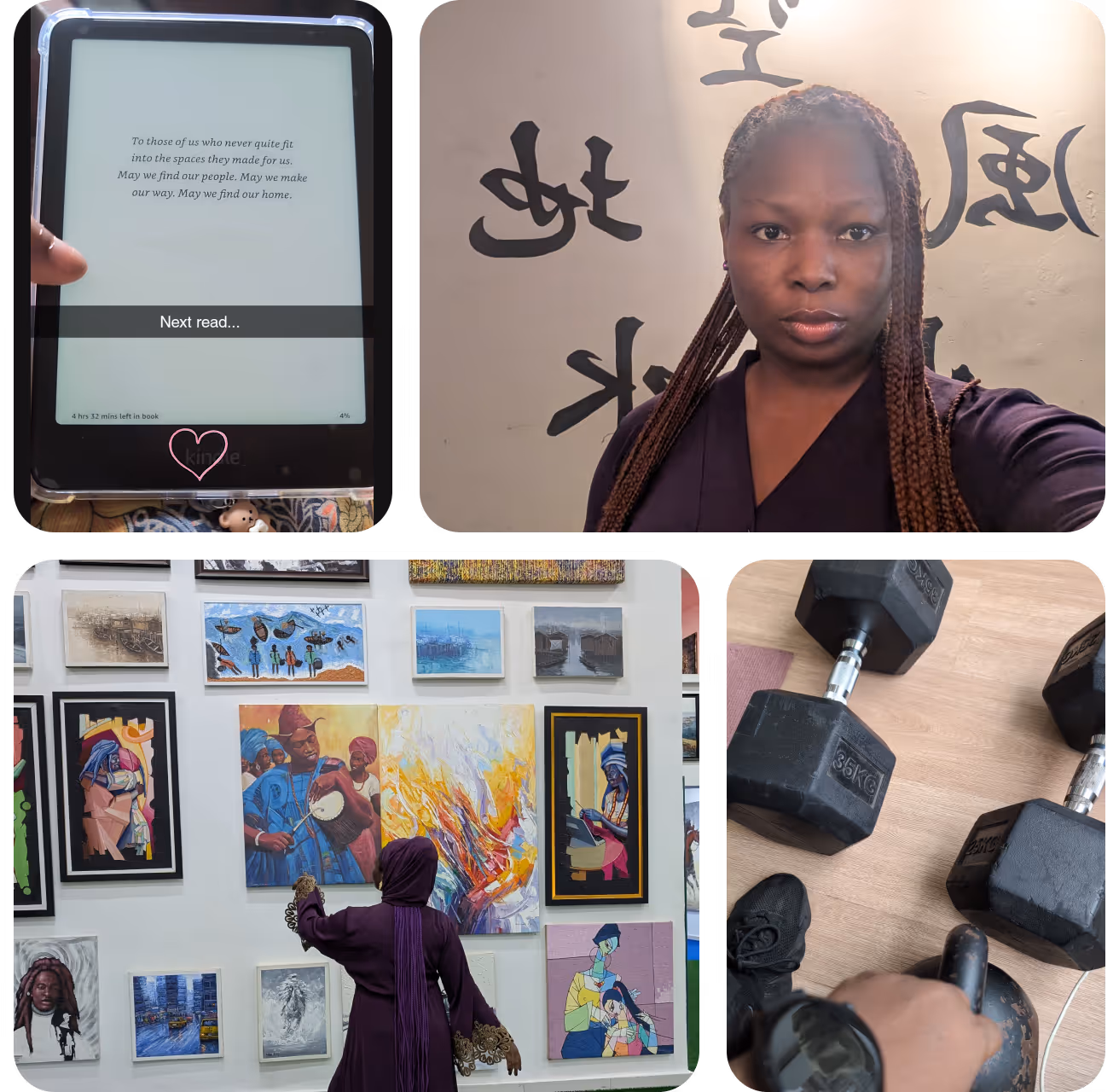 Image of Temi and her hobbies