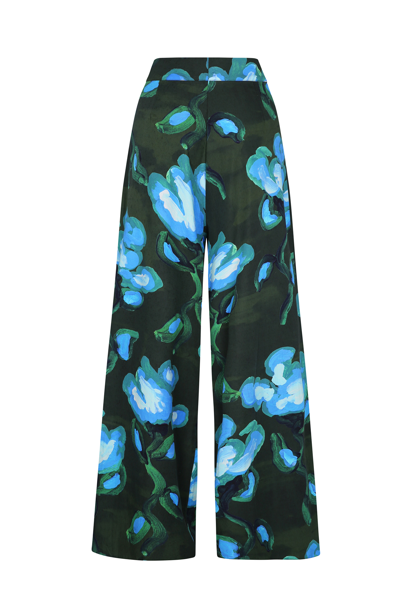 Panca Pants in Recuerdos Verde Print