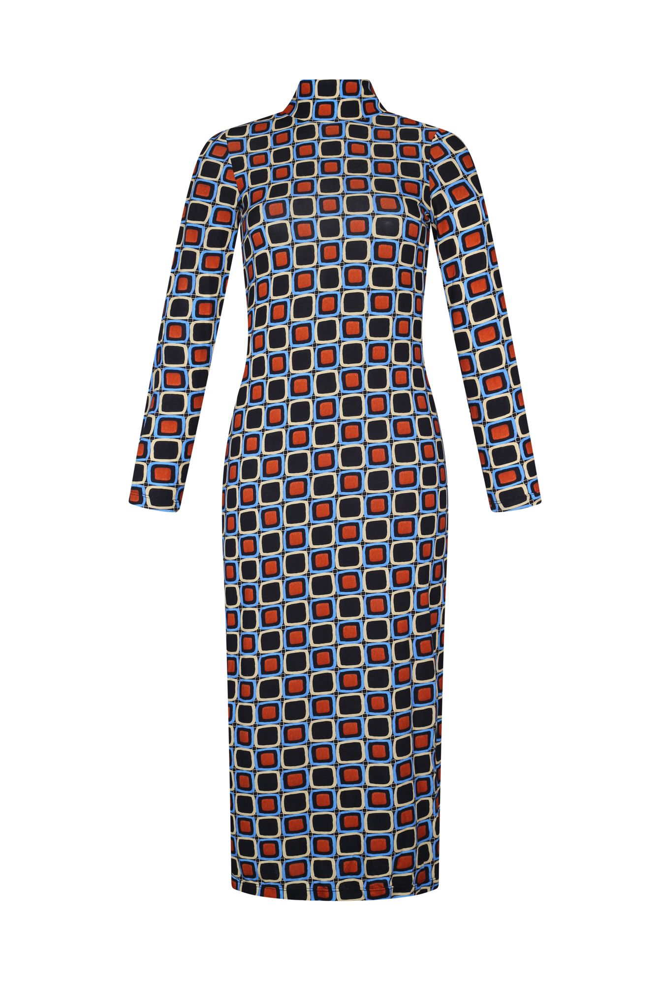 Anis Dress in Mosaico Print