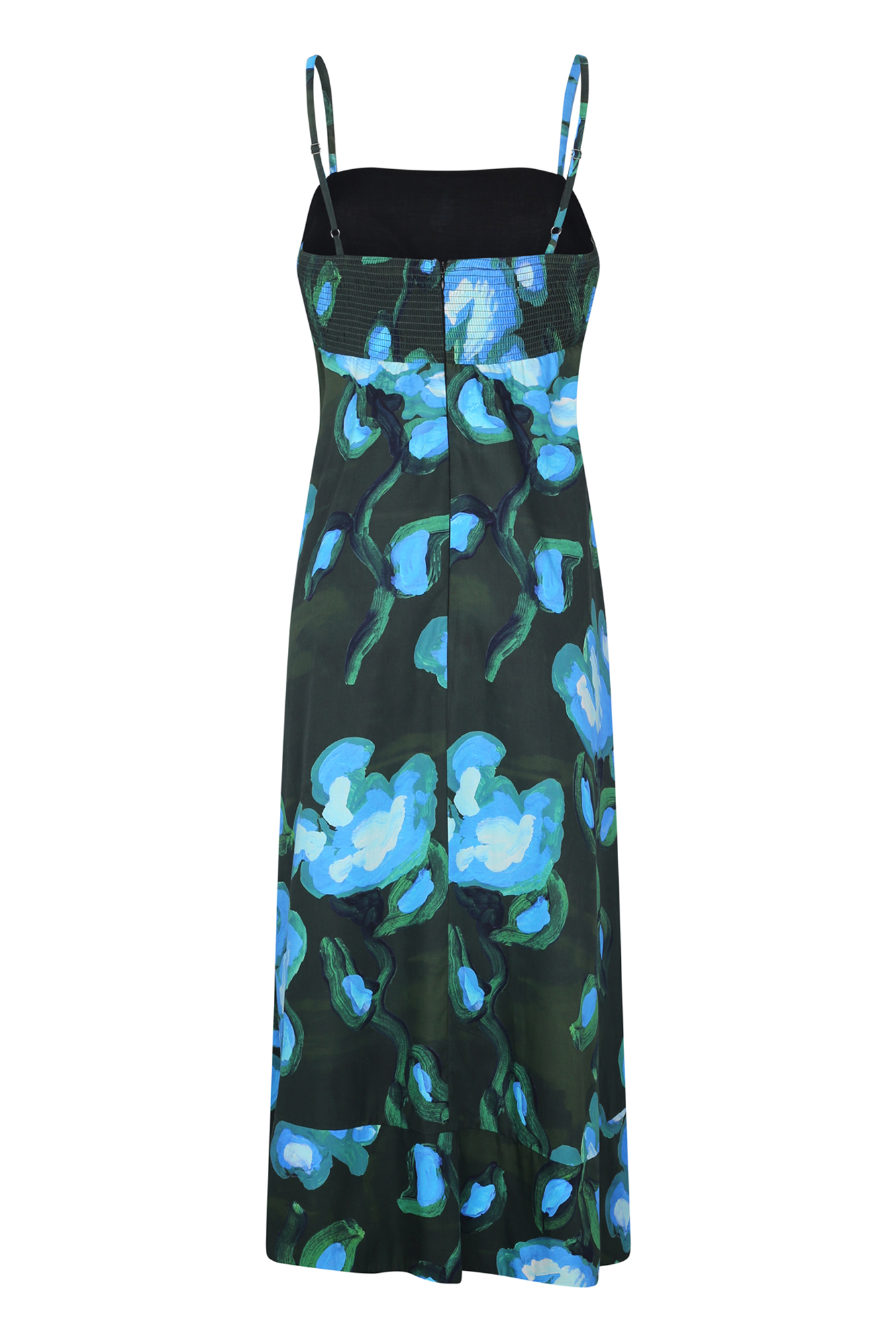 Veracruz Dress in Recuerdos Verde Print