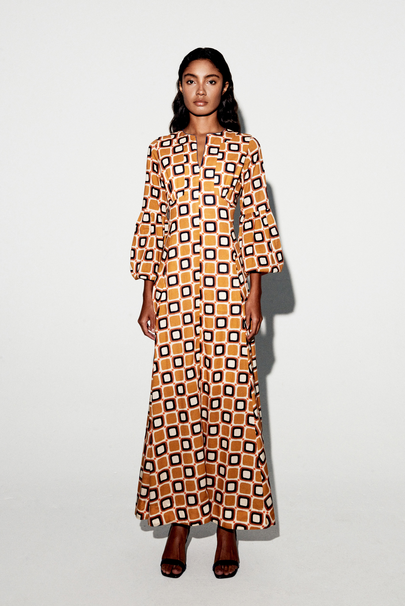 Camila Dress in Loceta Print