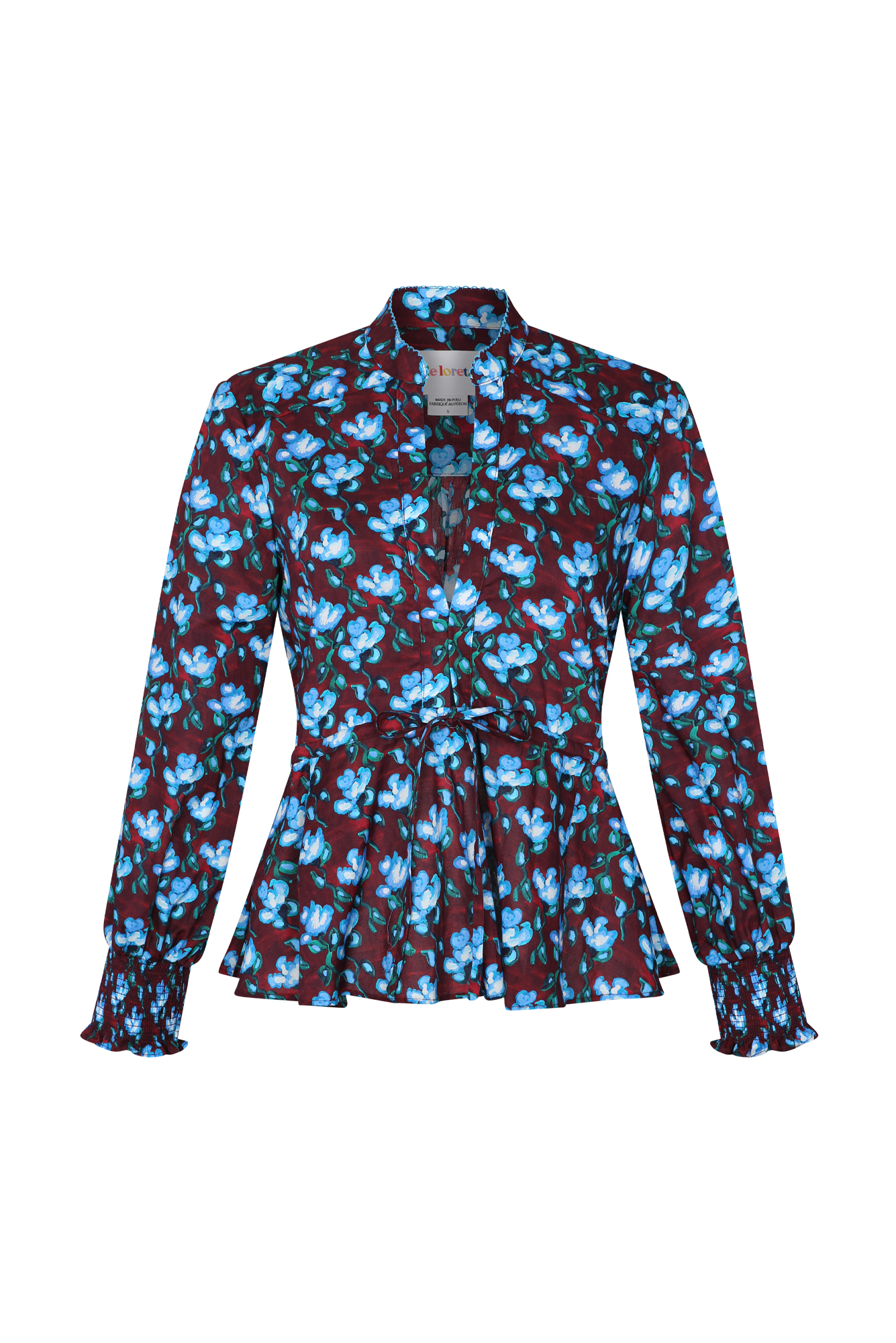Dolores Blouse in Recuerdos Print