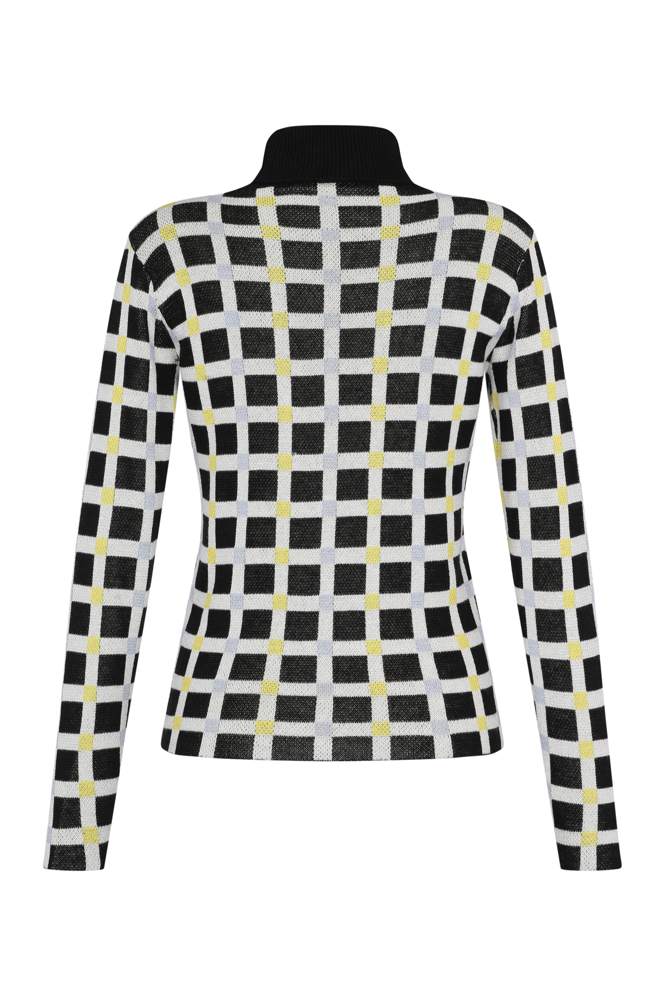 Terra Sweater in Cuadros Jacquard
