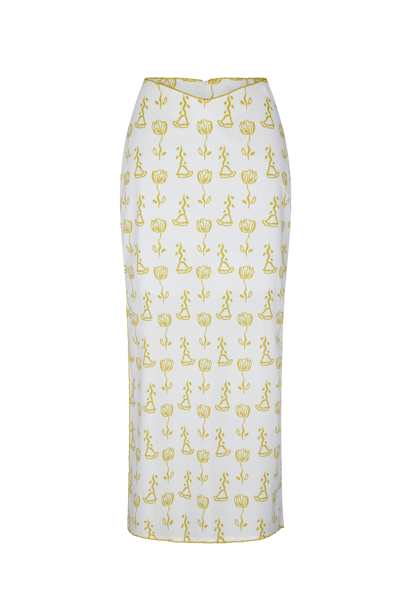 Yuri Skirt in Trigo Amarillo Print