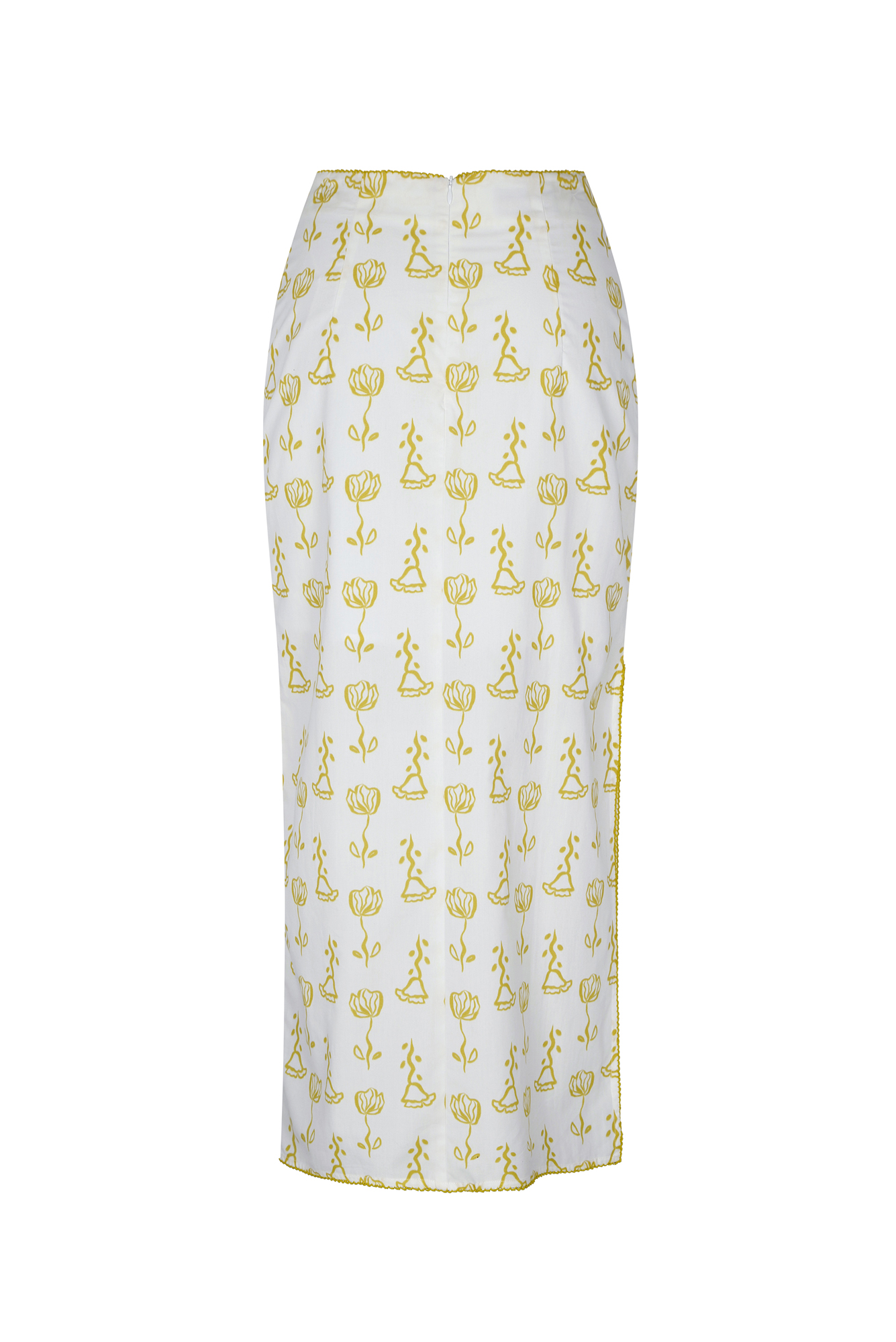 Yuri Skirt in Trigo Amarillo Print