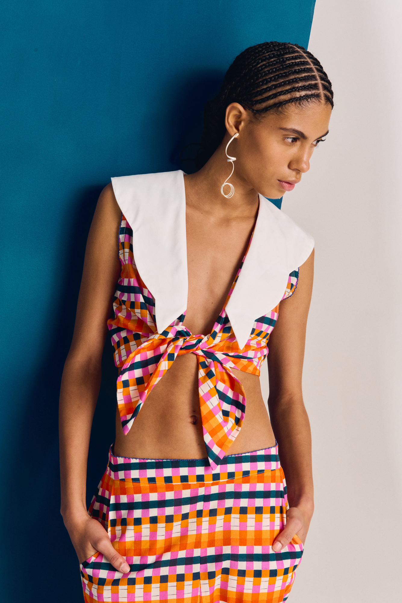 Mango Top in Toquilla Print