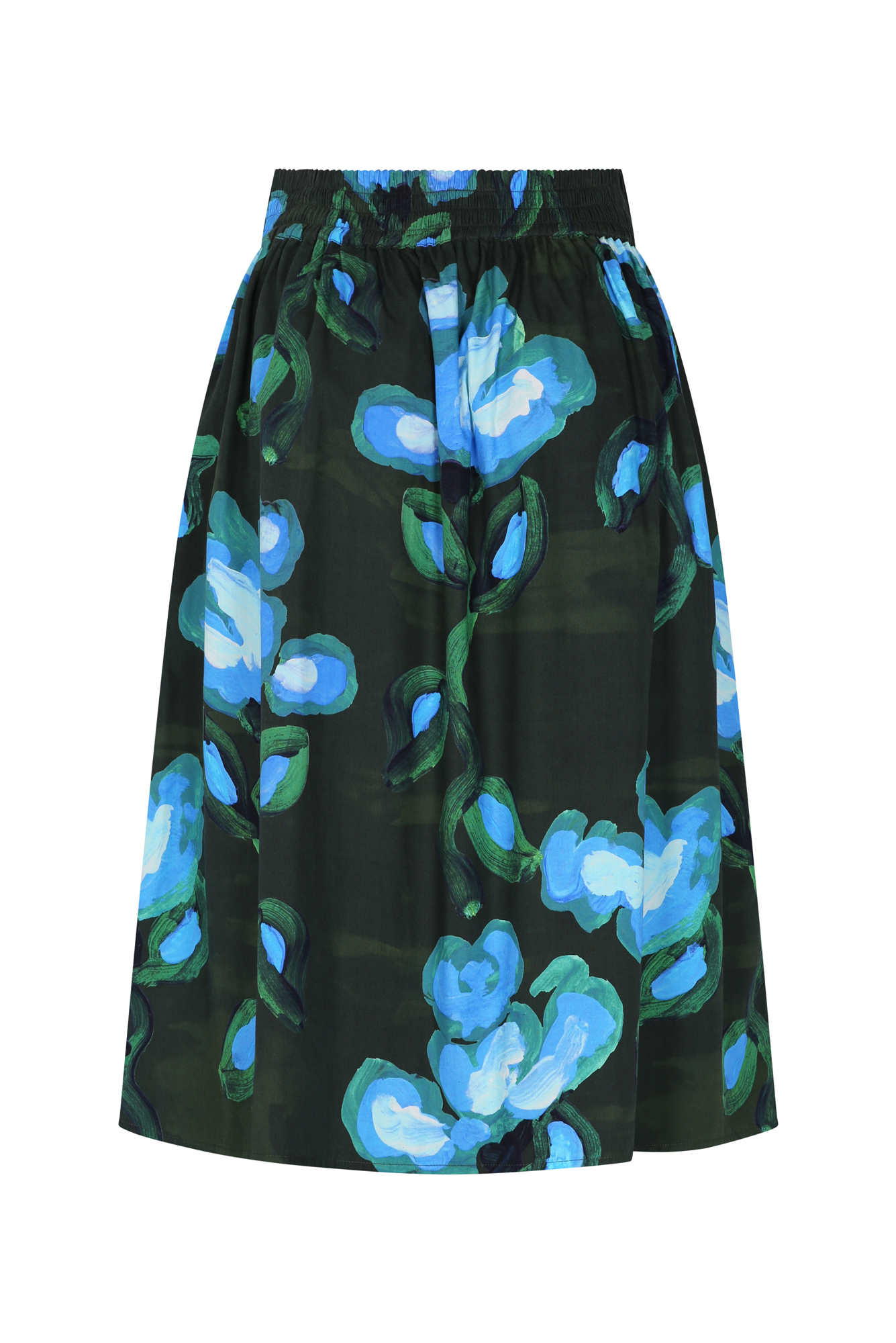 Angela Skirt in Recuerdos Verde Print