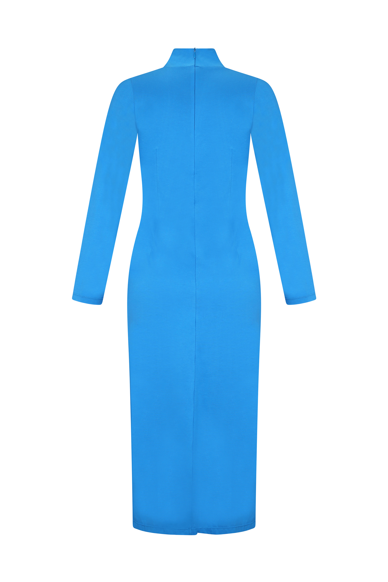 Anis Dress in Solid Royal Blue