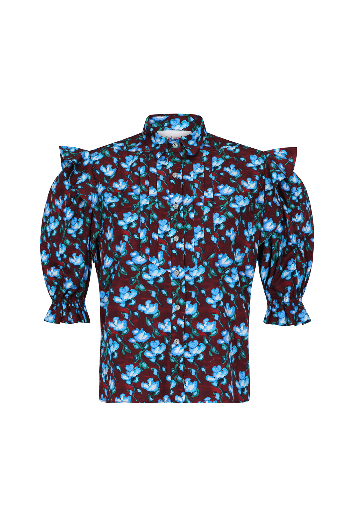 Chia Blouse in Recuerdos Print