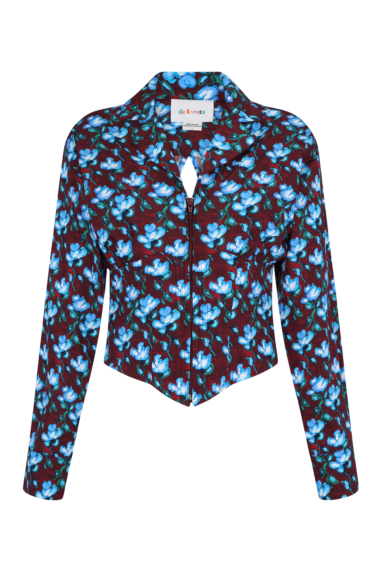 Triangulo Top in Recuerdos Print
