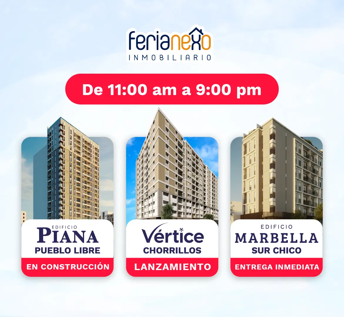 Stand de Andiamo en la Feria Nexo Inmobiliario – Circuito de Playas San Miguel