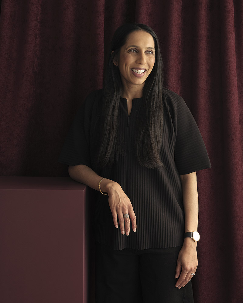 Portrait of Bhavina Patel, team member at Pac Studio