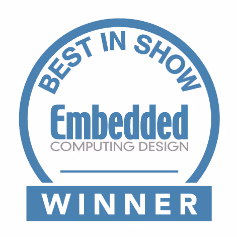 Best in Show Winner, Embedded Computing Design logo