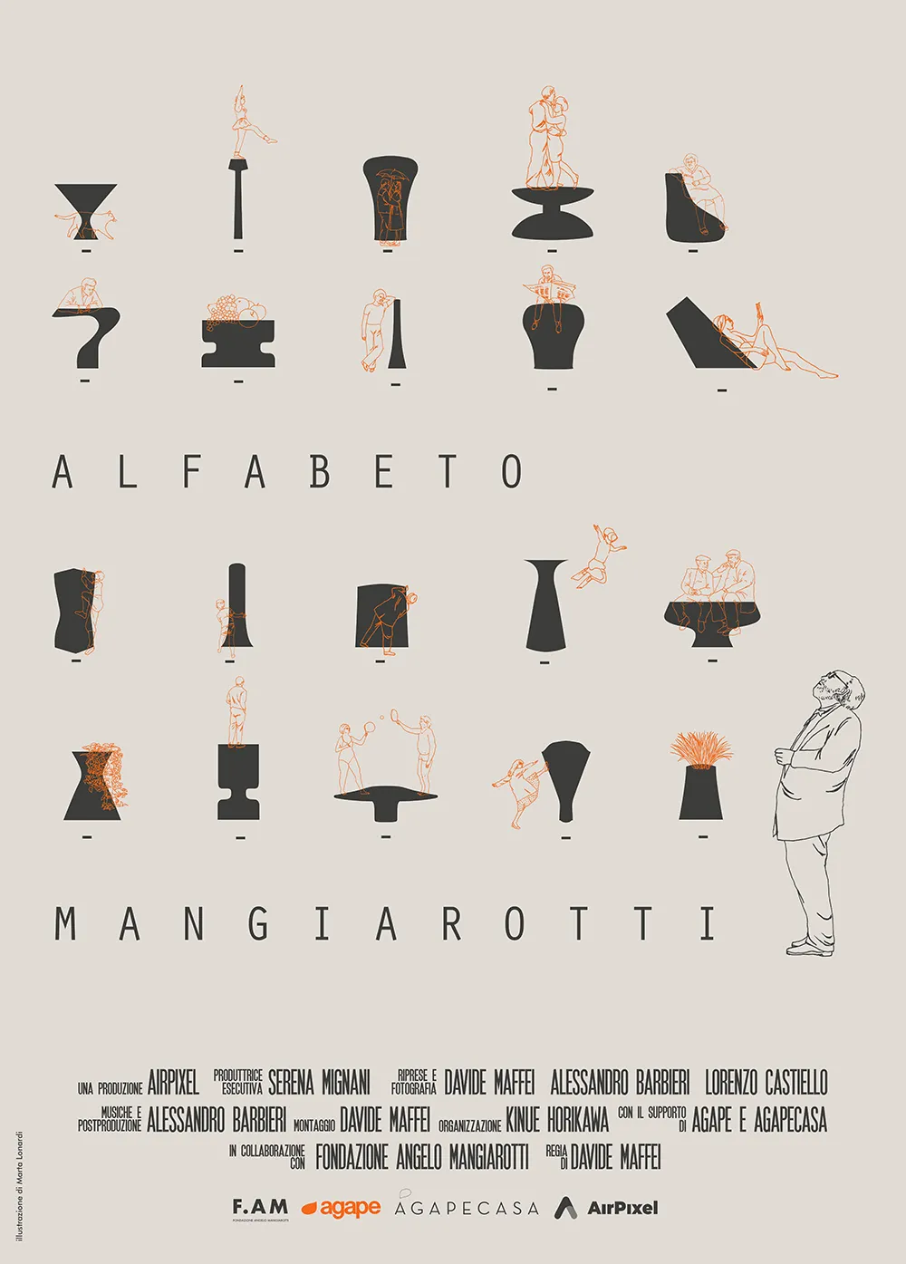 Locandina Alfabeto Mangiarotti