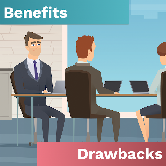 What are sole trader benefits and drawbacks