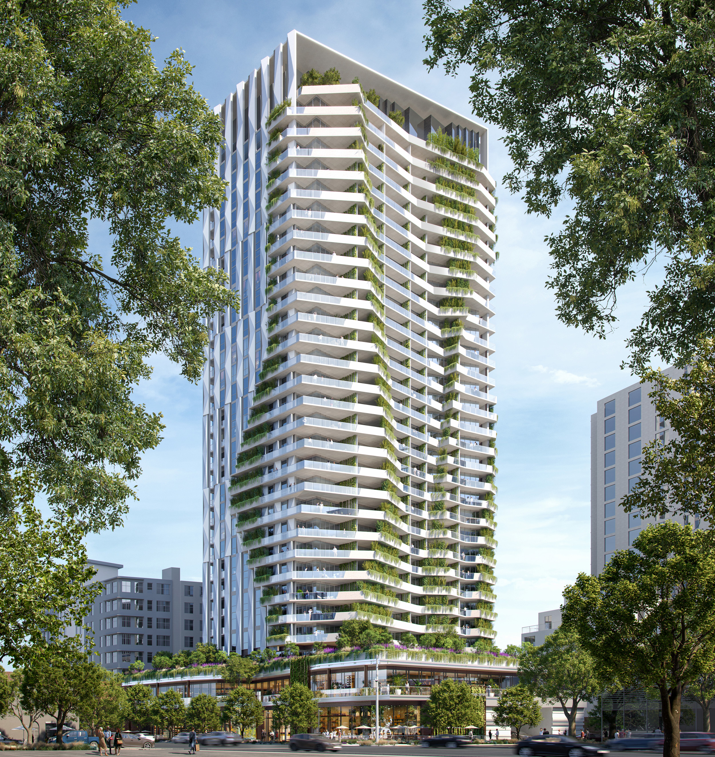 Mixed – Use High Rise Tower